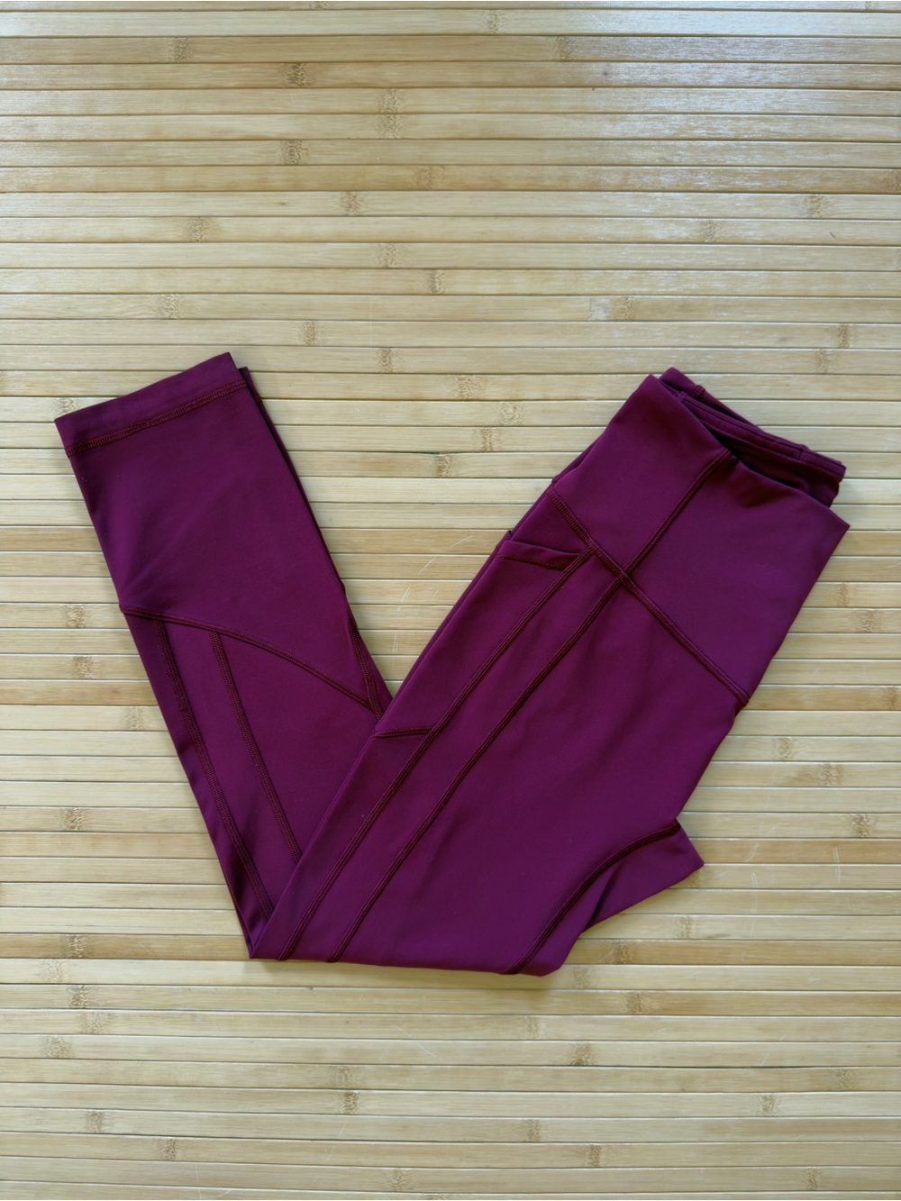 Lululemon - All the Right Places Leggings - ATRP - 23” Inseam - Maroon - Size 6